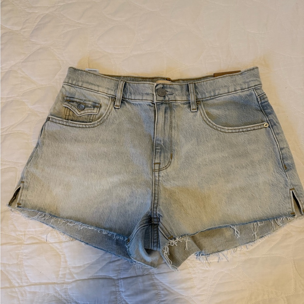 PacSun Vintage Light Blue Cut-Off Shorts